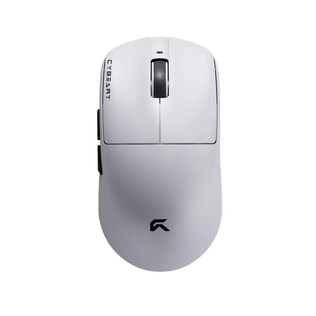 Cybeart Xeus - 8K Ultra-light Tri-Mode Wireless Gaming Mouse - White