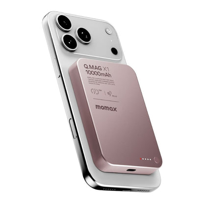 Momax Q.Mag X1 10000 mAh Gen2 15W Magsafe Wireless Power Bank