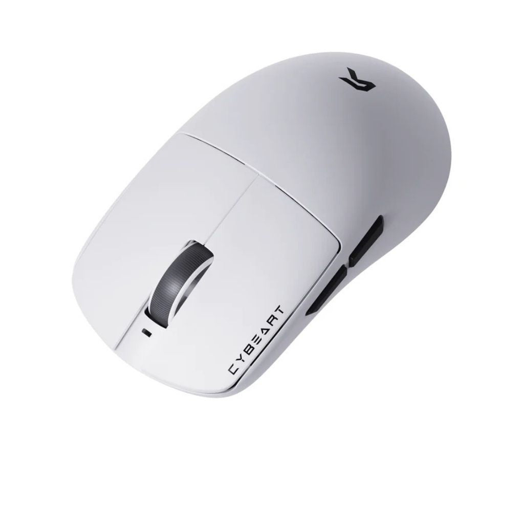 Cybeart Xeus - 8K Ultra-light Tri-Mode Wireless Gaming Mouse - White