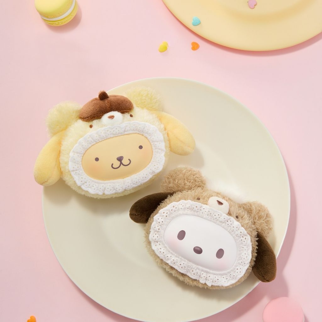 Top Toy Sanrio Fluffy Teddy Bear Plush Pendant Blind Box