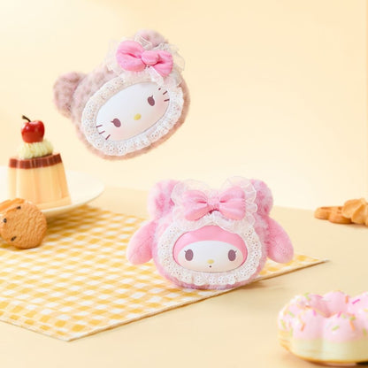 Top Toy Sanrio Fluffy Teddy Bear Plush Pendant Blind Box
