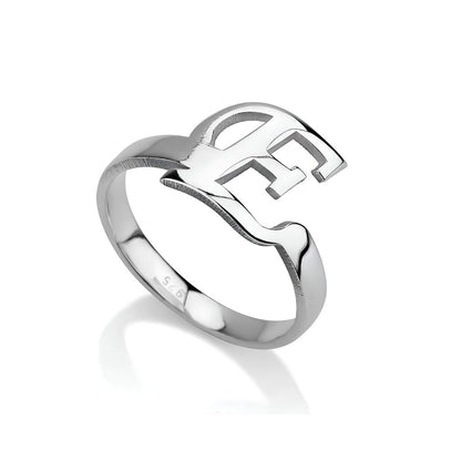 Classic Initial Letter Ring