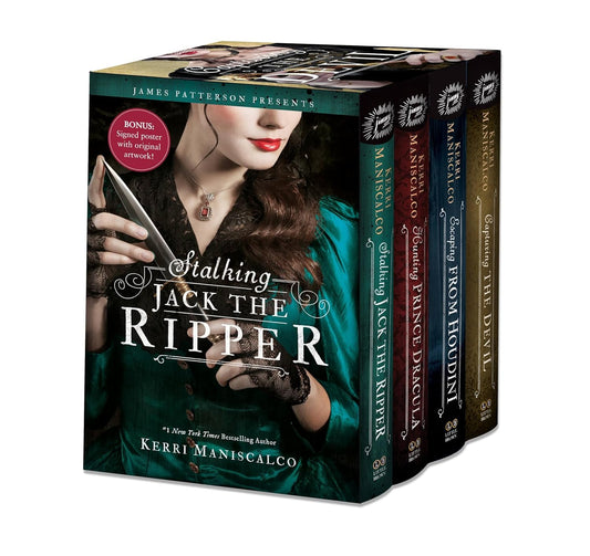 The Stalking Jack the Ripper Series Hardcover Gift Set by Kerri Maniscalco