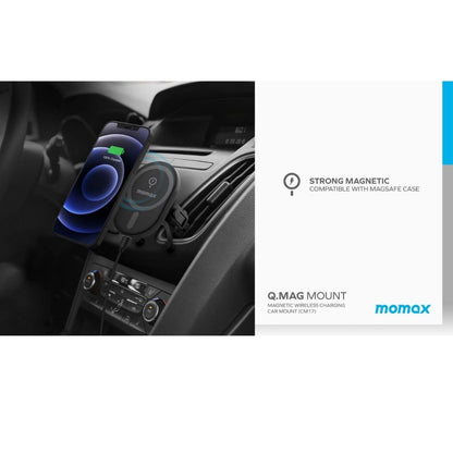 Momax Q. Mag Mount Magnetic Wireless Charging Car Mount