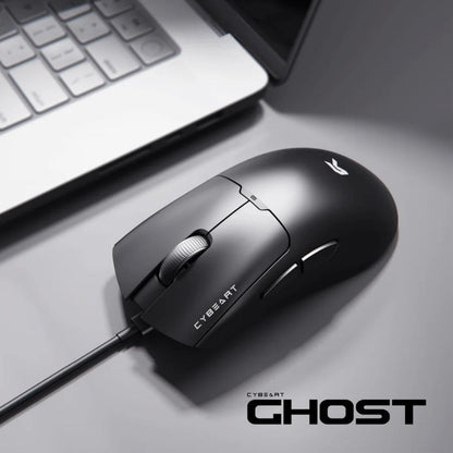 Cybeart Ghost - 49g Ultra-light Wired Gaming Mouse - Black