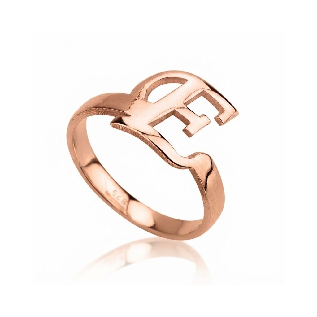 Classic Initial Letter Ring