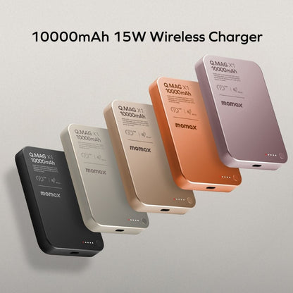 Momax Q.Mag X1 10000 mAh Gen2 15W Magsafe Wireless Power Bank