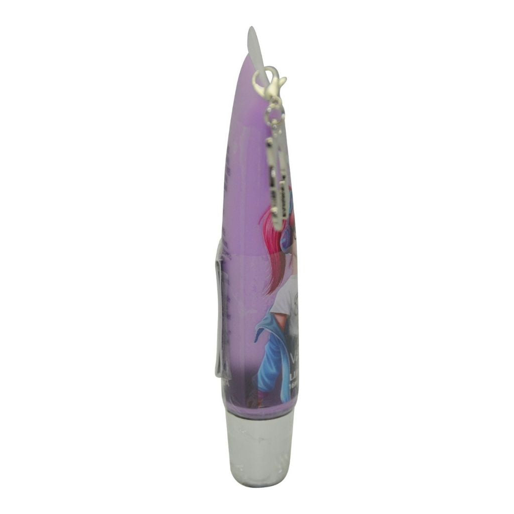 Pen with colorful design on a white background