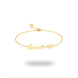 Butterfly Name Bracelet