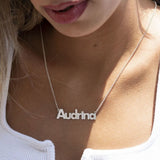 Stylish Bold Name Necklace