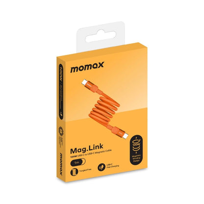 Momax Mag Link 100W USB-C To USB-C Magnetic Cable 1M