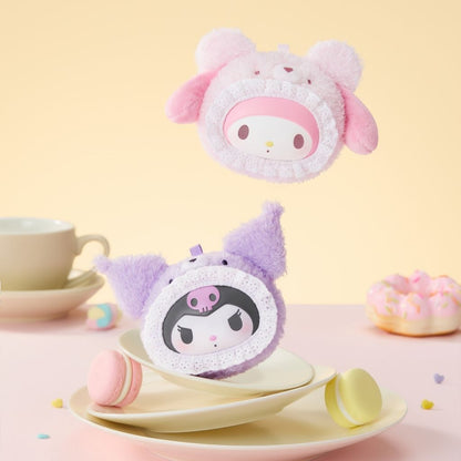 Top Toy Sanrio Fluffy Teddy Bear Plush Pendant Blind Box