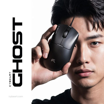 Cybeart Ghost - 49g Ultra-light Wired Gaming Mouse - Black