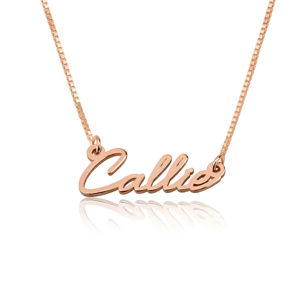 Dainty Name Pendant Necklace