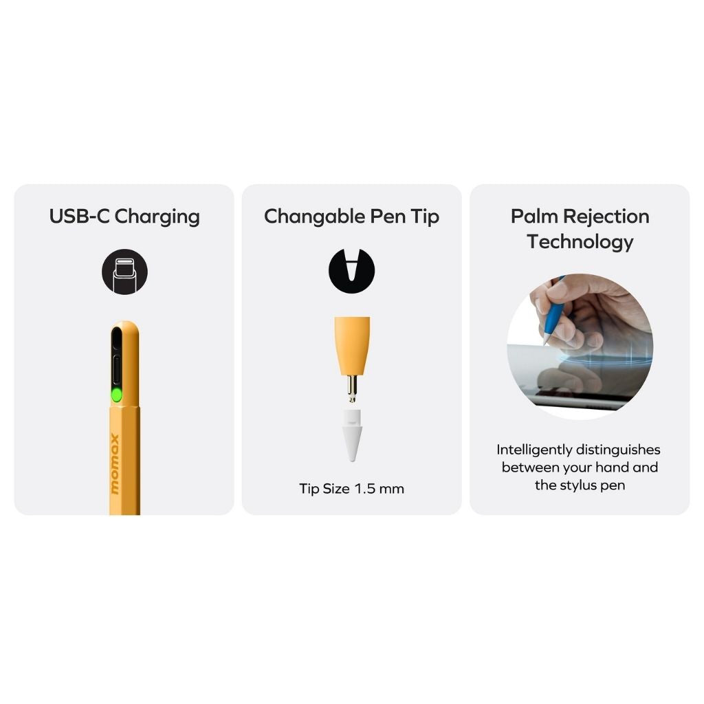 Momax Mag Link Pop Magnetic Active Stylus Pen