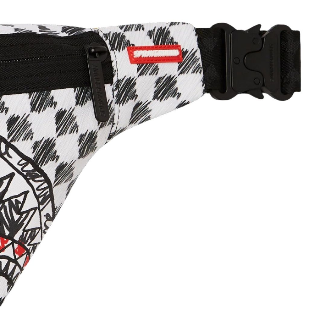 Sprayground Mix And Match Scribble Savvy Crossbody