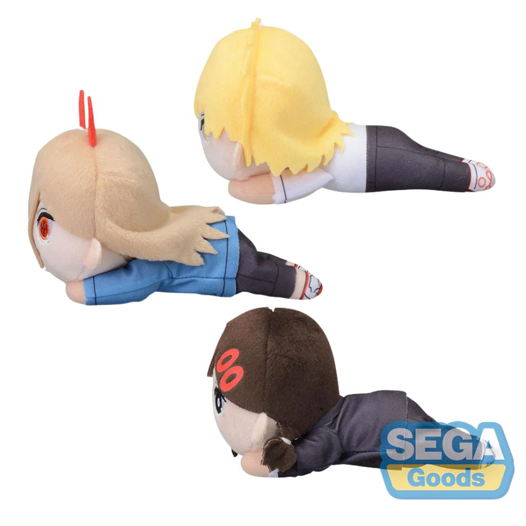 Chainsaw Man Denji / Power / Kobeni Mp Nesoberi Lay-Down Plush (1 Random)