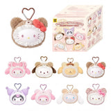 Top Toy Sanrio Fluffy Teddy Bear Plush Pendant Blind Box