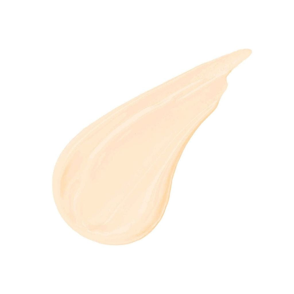 Beige cream swatch on a white background