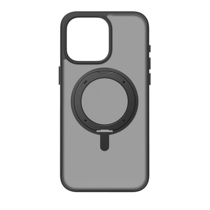 Phone case with a magnetic ring holder on a white background