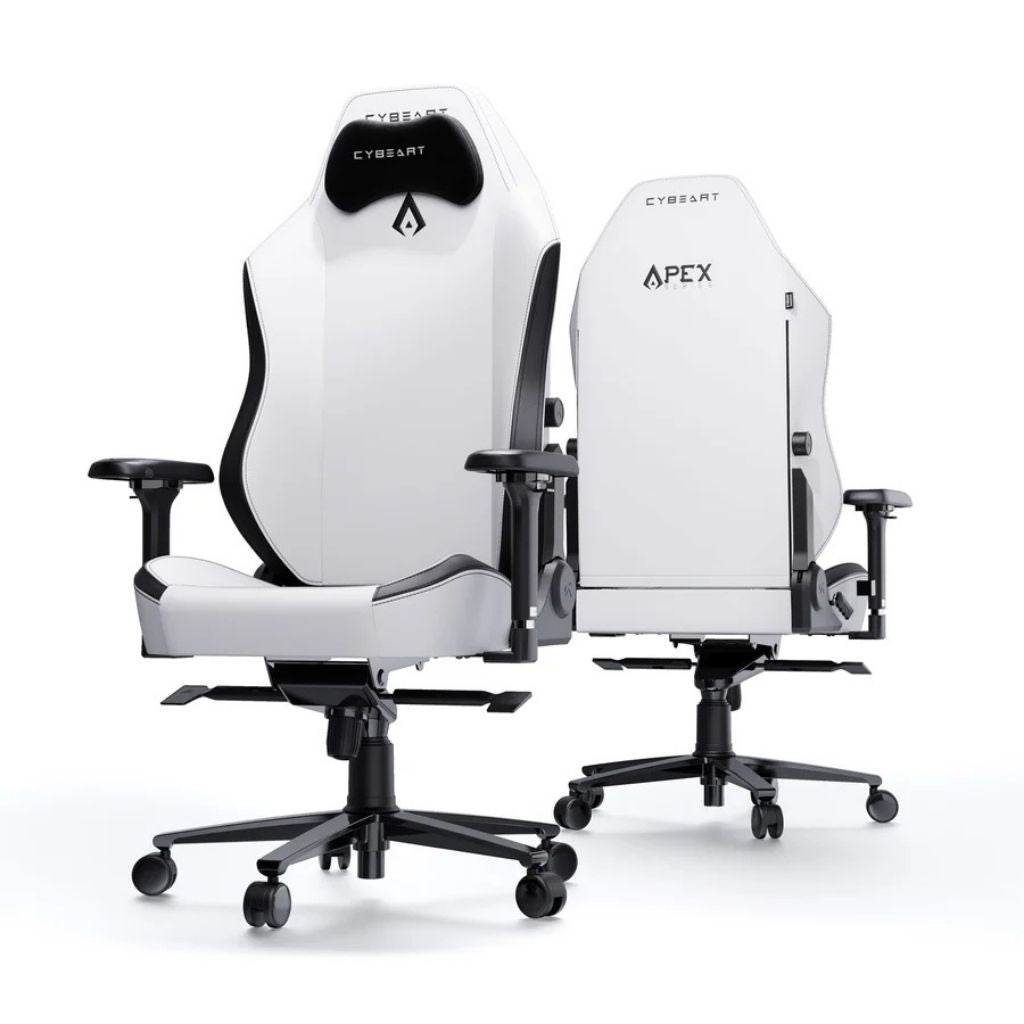 Cybeart APEX Series - Arctic White Gaming Chair