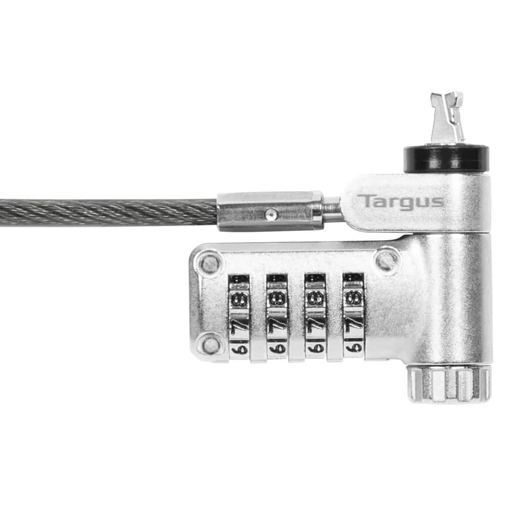 Targus combination lock with cable on a white background