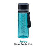 Aladdin Aveo Leakproof Water Bottle 350ml - Aqua Blue Print