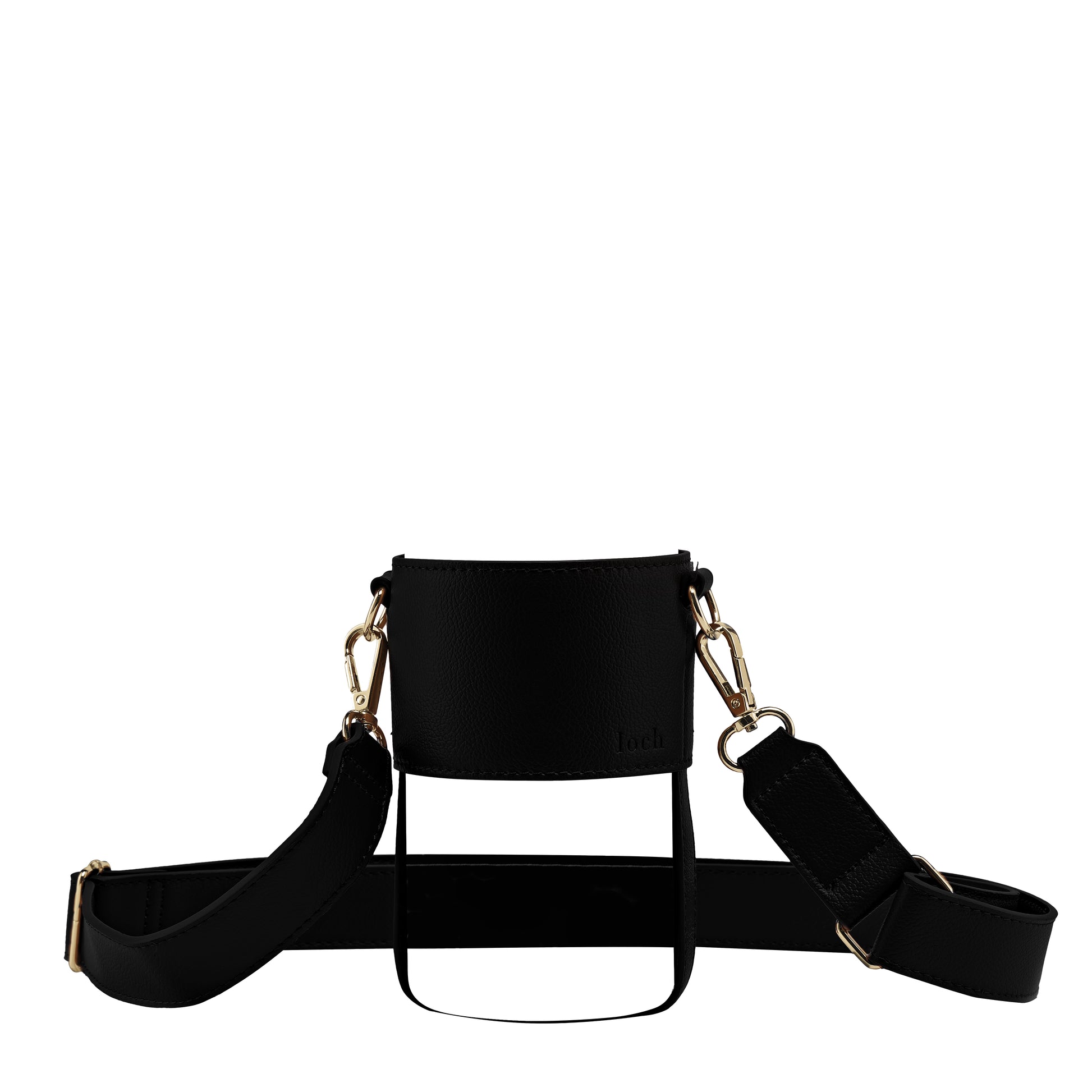 Black Strap with Gold Metal for 650ml Bottle