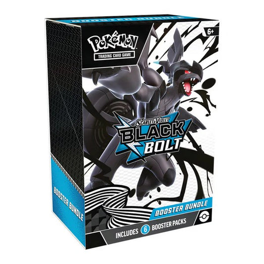 POKEMON TCG SCARLET & VIOLET 10.5 BLACK BOLT BINDER COLLECTION ZEKROM
