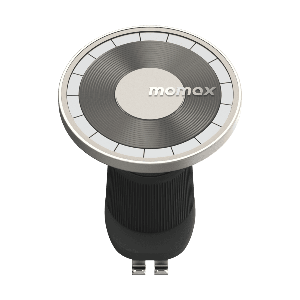 Momax LED light bulb on a transparent background