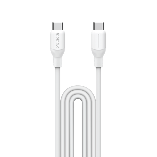 1-Link Flow 60w USB-C To USB-C Cable 1.2m - White