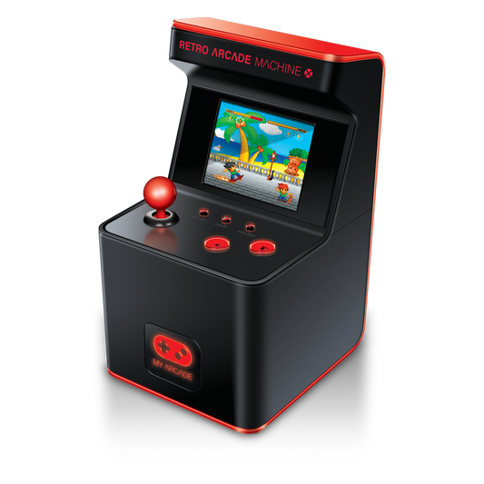 My Arcade Retro Arcade Machine X-Black/Red
