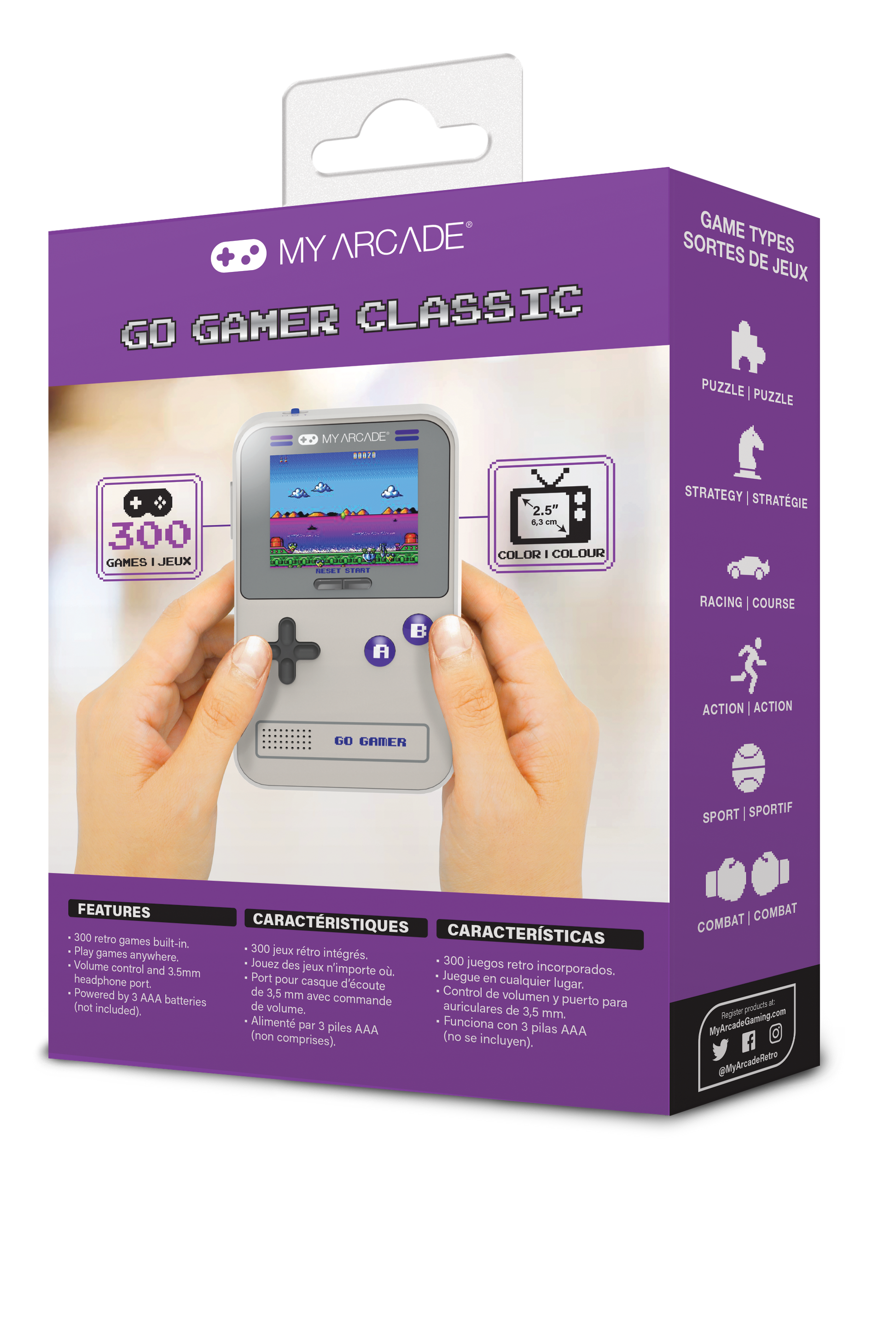 My Arcade Go Gamer Classic - Purple