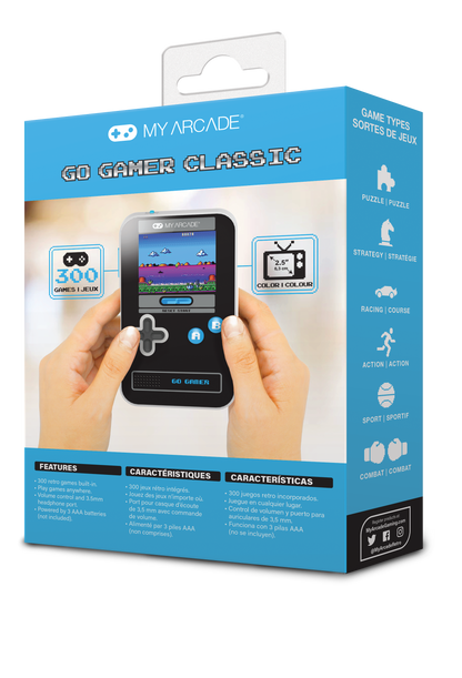 My Arcade Go Gamer Classic - Black/Blue