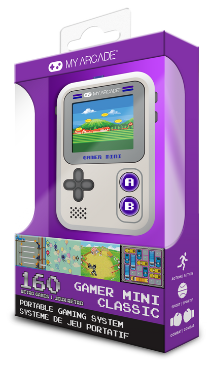 My Arcade Gamer Mini Classic - Purple