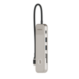 Onelink 8-in-1 Multi-Function USB-C Expansion Dock - Titanium