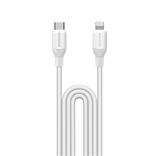 1-Link Flow 35w USB-C to Lightning Cable 1.2m - White