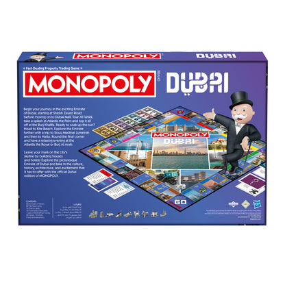 Hasbro Monopoly Dubai UAE Official Refresh Board Game