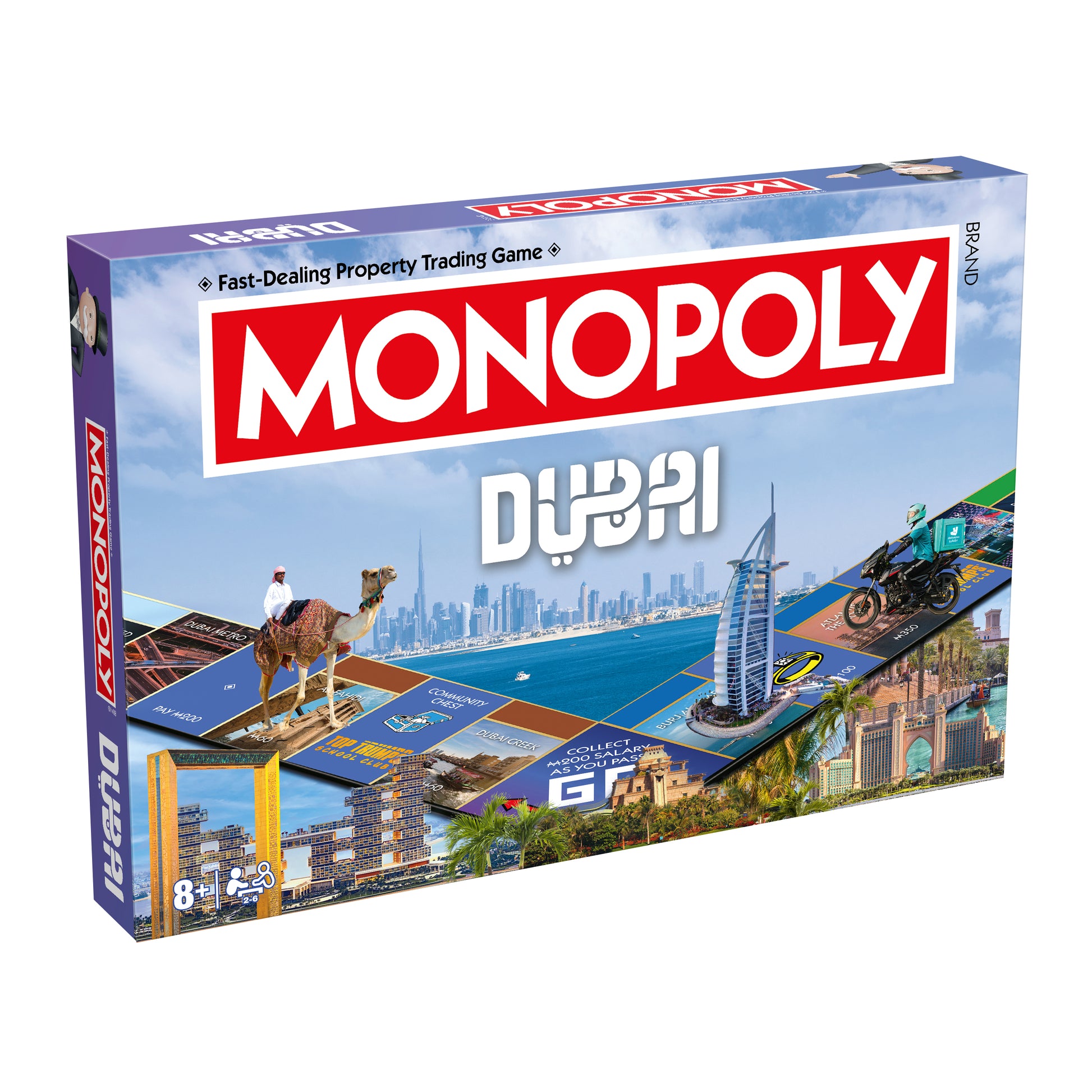 Hasbro Monopoly Dubai UAE Official Refresh Board Game
