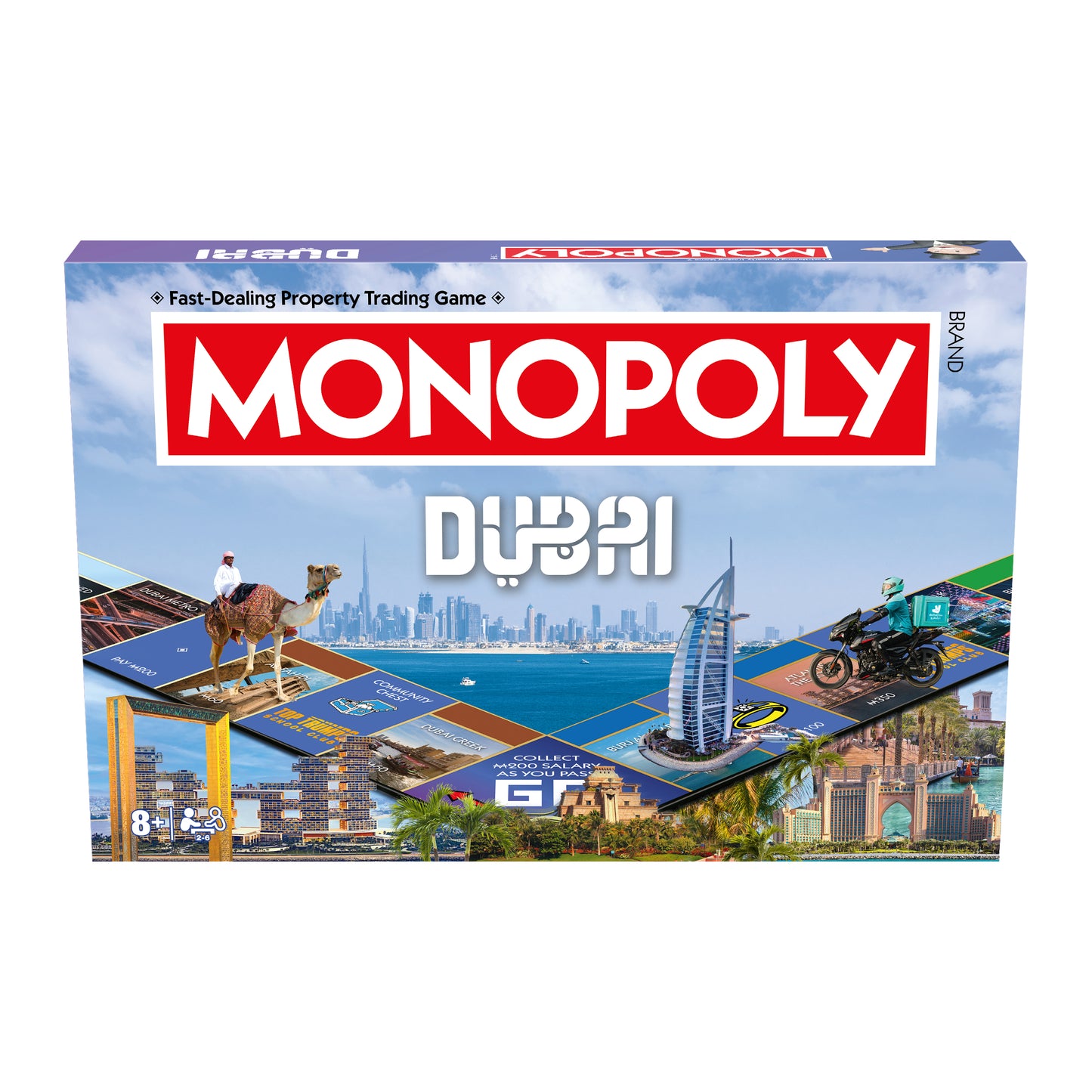 Hasbro Monopoly Dubai UAE Official Refresh Board Game