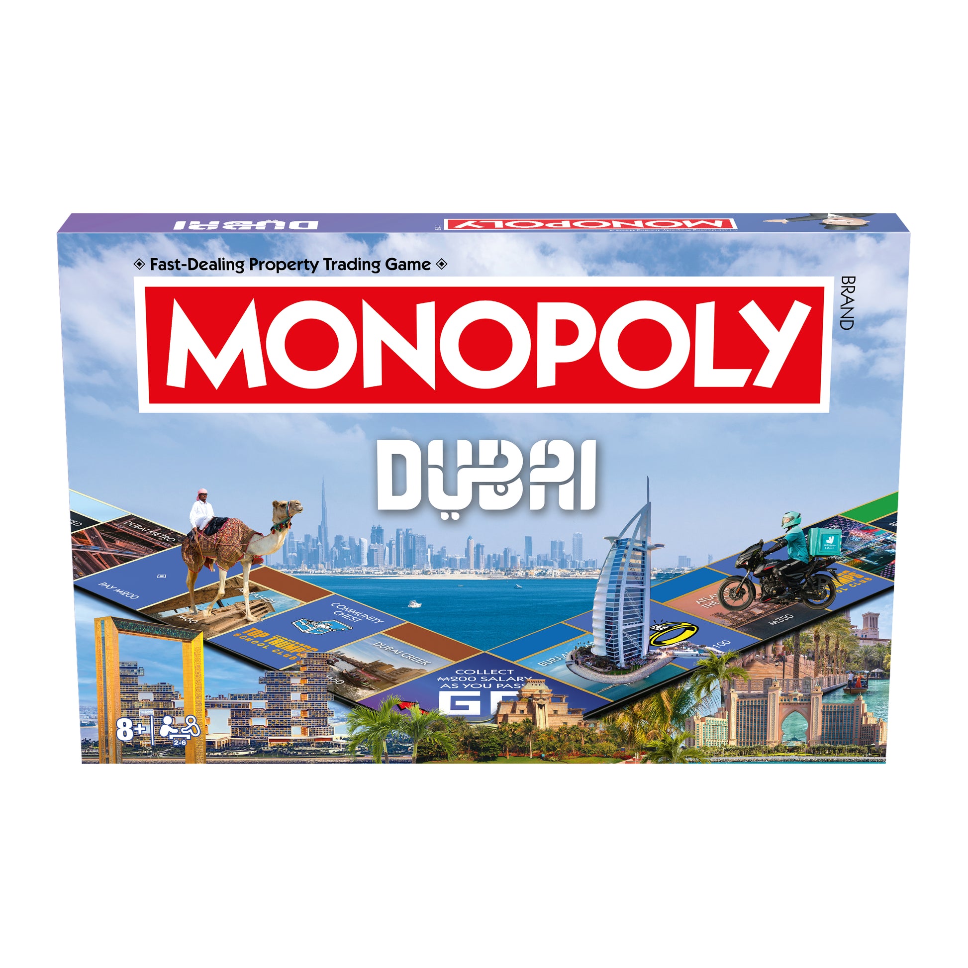 Hasbro Monopoly Dubai UAE Official Refresh Board Game