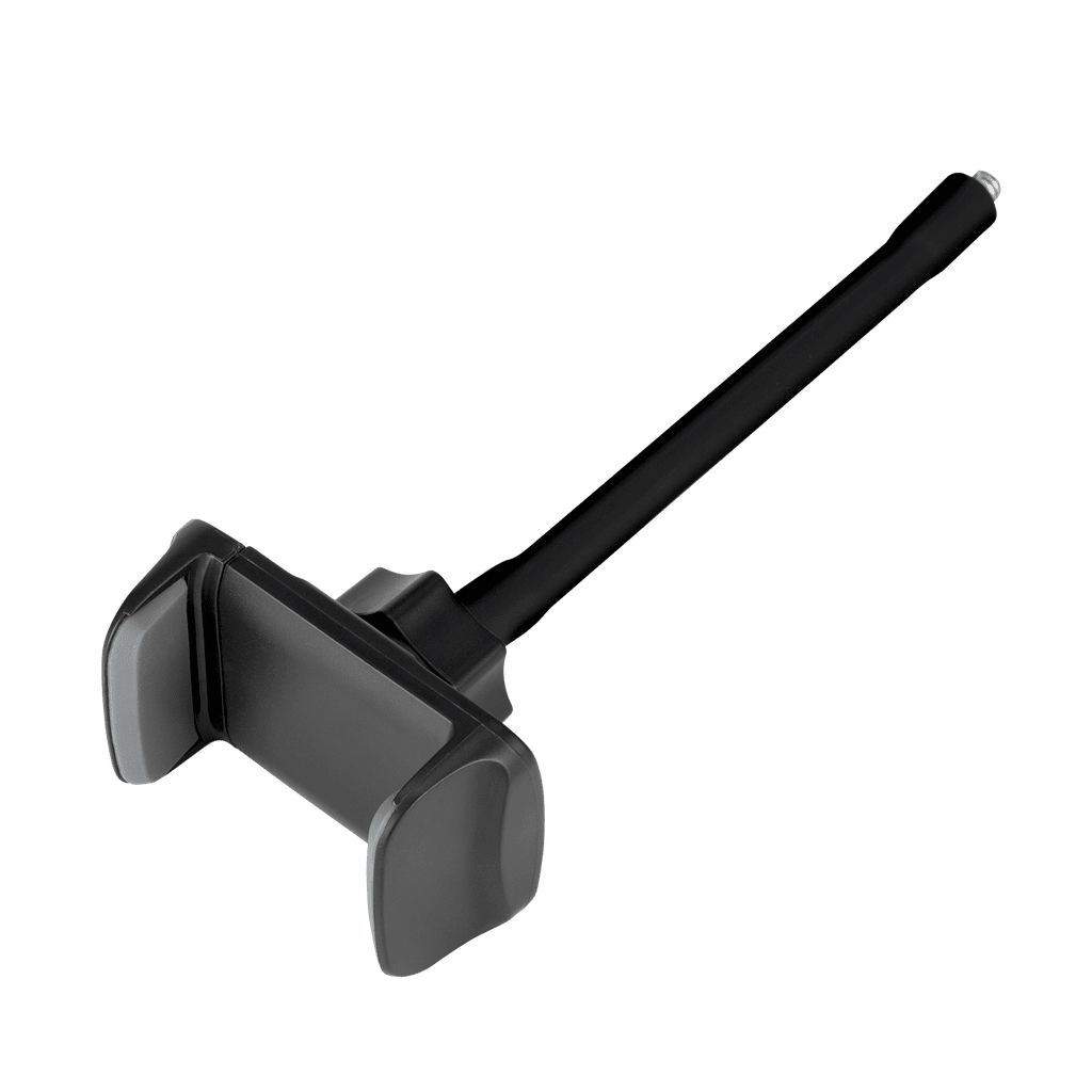 Black car antenna on a transparent background