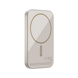 Ultra-Thin 5000mAh Magnetic Wireless Power Bank – Grey