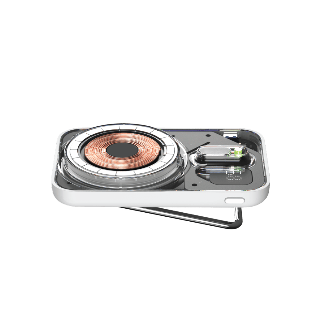 Small portable stove with coil burner on a transparent background