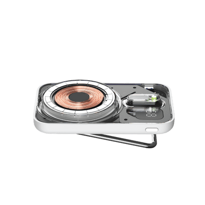 Small portable stove with coil burner on a transparent background