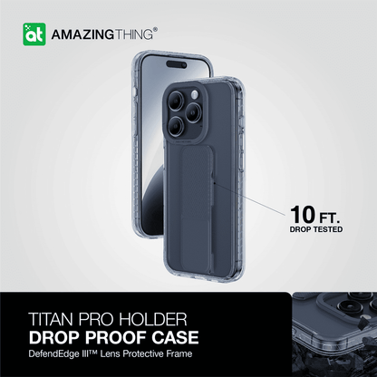 Drop proof case with 'Amazing Thing' branding on a white background