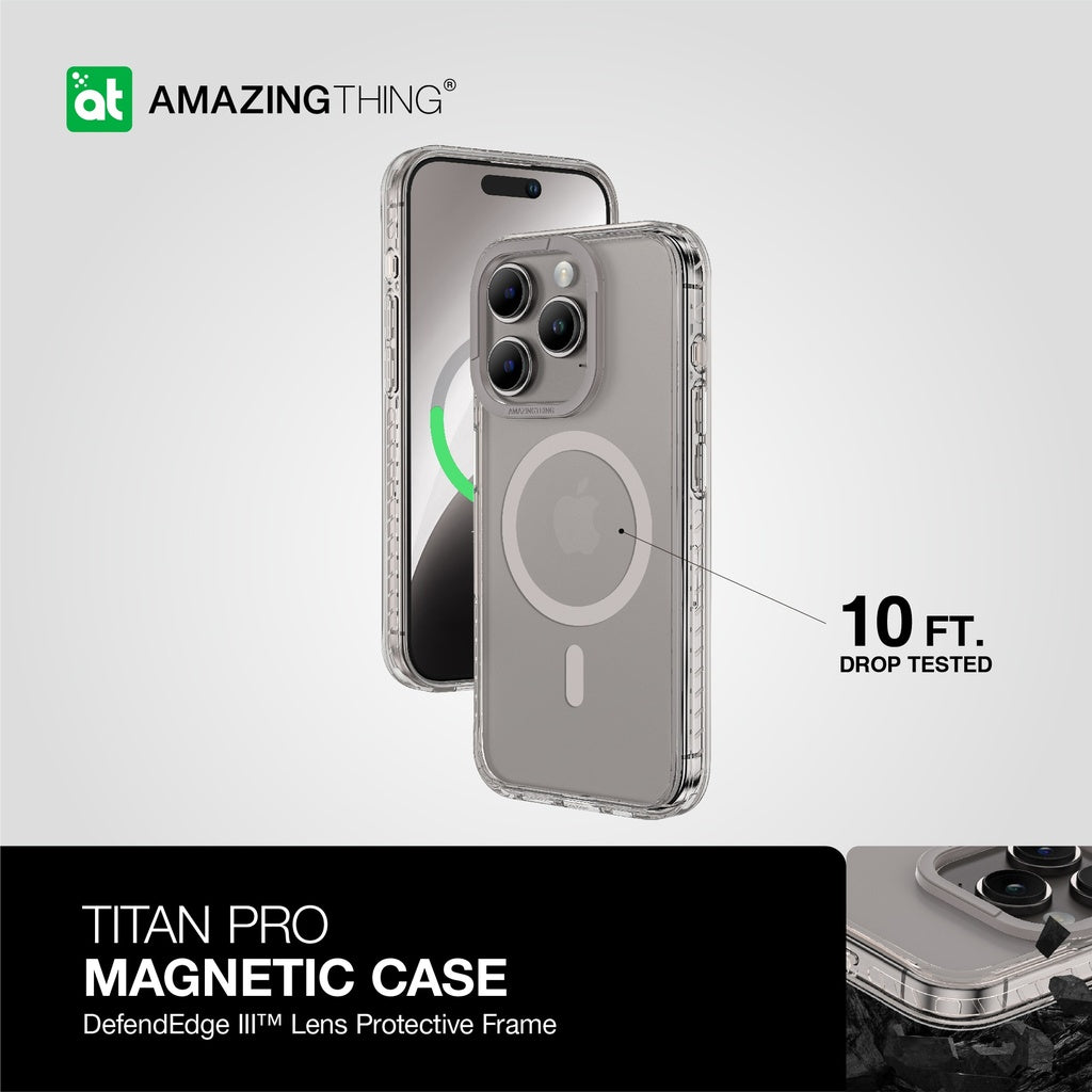Titan Pro MagSafe Drop Proof Case for iPhone 15 Pro 6.1