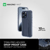 Titan Pro Holder Drop Proof Case for iPhone 15 Pro Max 6.7 - Blue