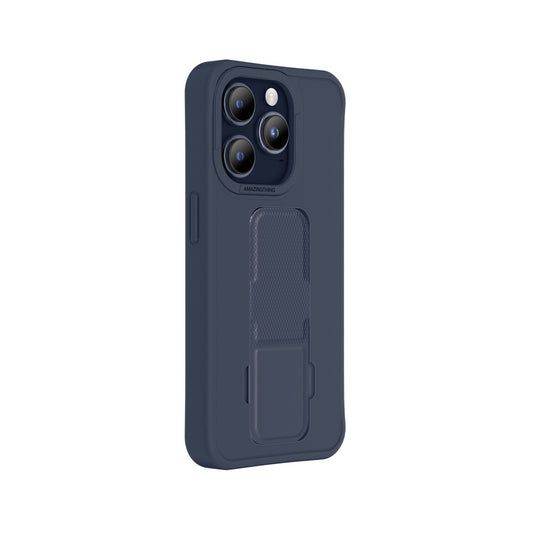 حافظة مقاومة للسقوط من Matte Pro MagSafe لهاتف iPhone 15 Pro Max 6.7 - أزرق