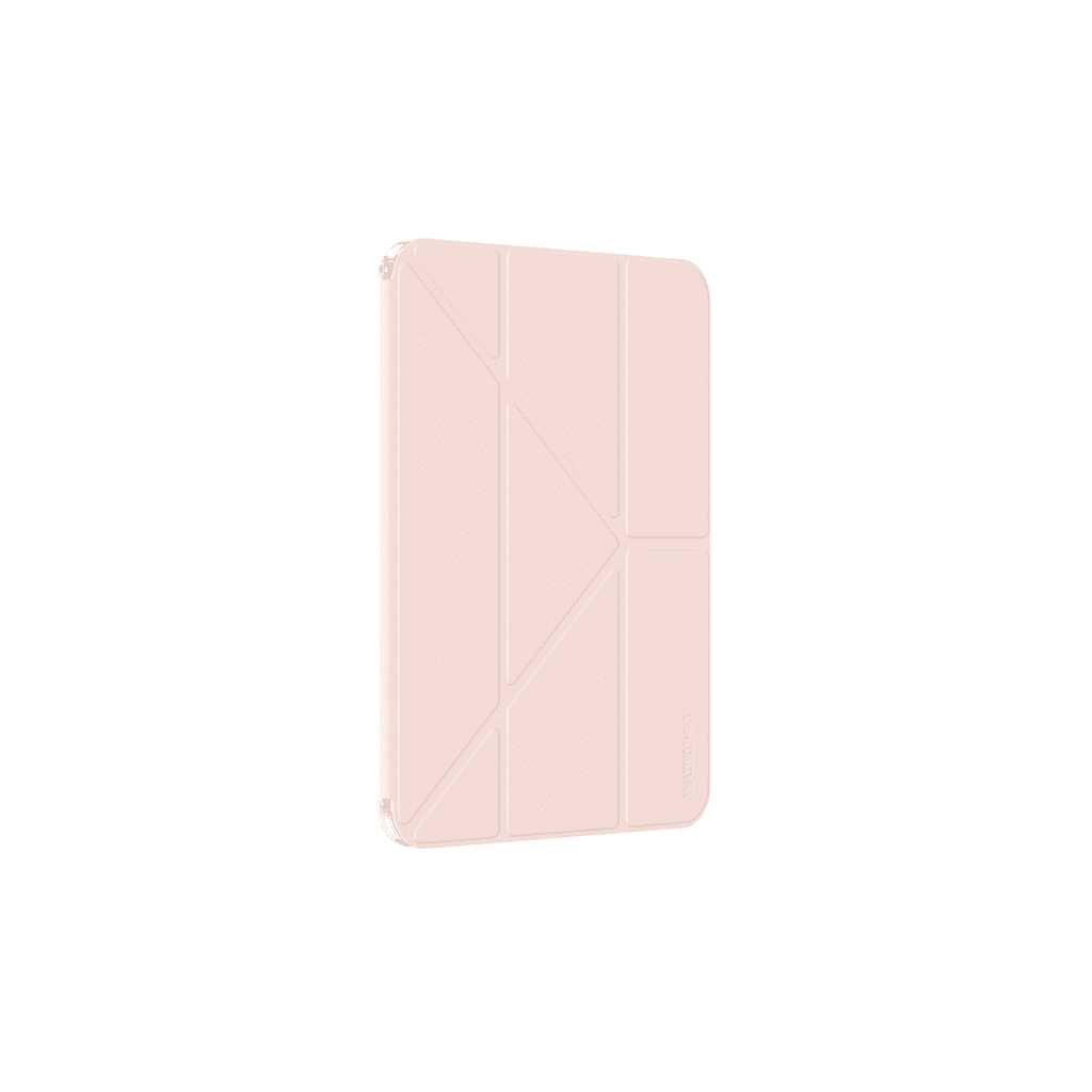 Pink notebook cover on a white background